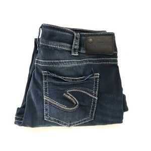 Silver Jeans Suki Mid Capri Women's Denim Jeans W31 X L22.5